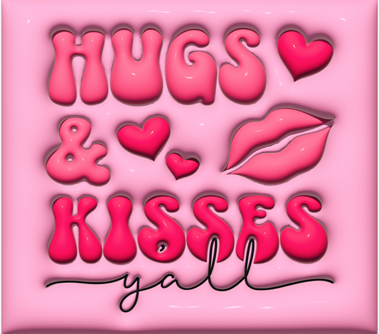 Valentine's Day hugs and kisses