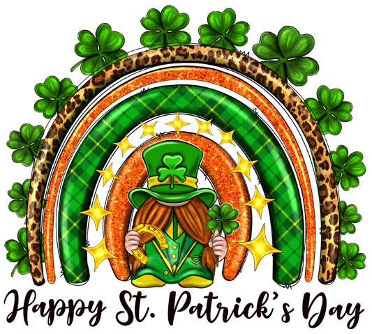 Happy St. Patrick's Day Gnome