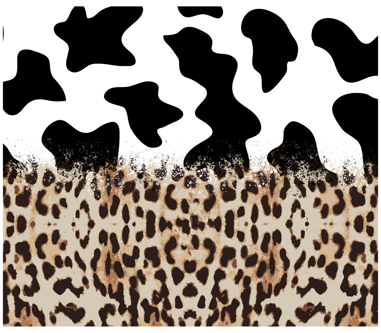 Cow Print Leopard Print