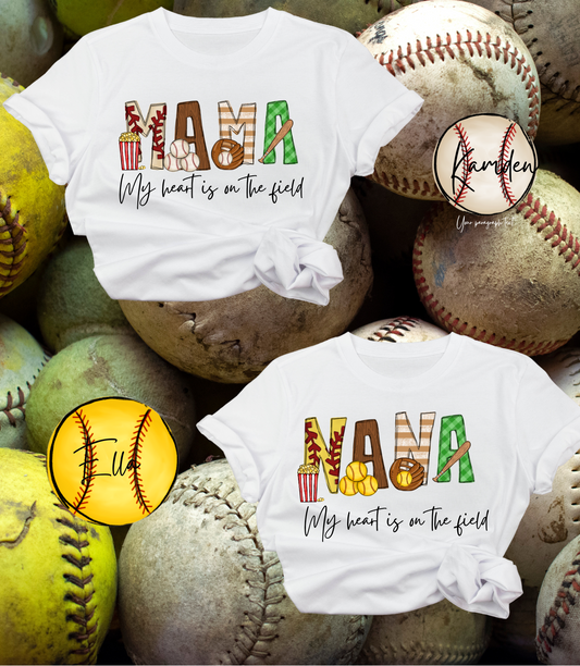 Custom Baseball/Softball Shirt
